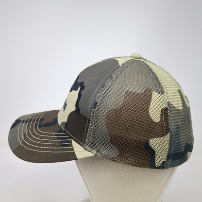 KUIU Baseball Cap Beige One Size Camo Maven Optics Mesh Strapback Hunting Hat