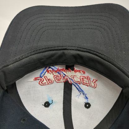 Cotton Deluxe Baseball Cap Black Red Blue One Size Spencer Driving Force hat