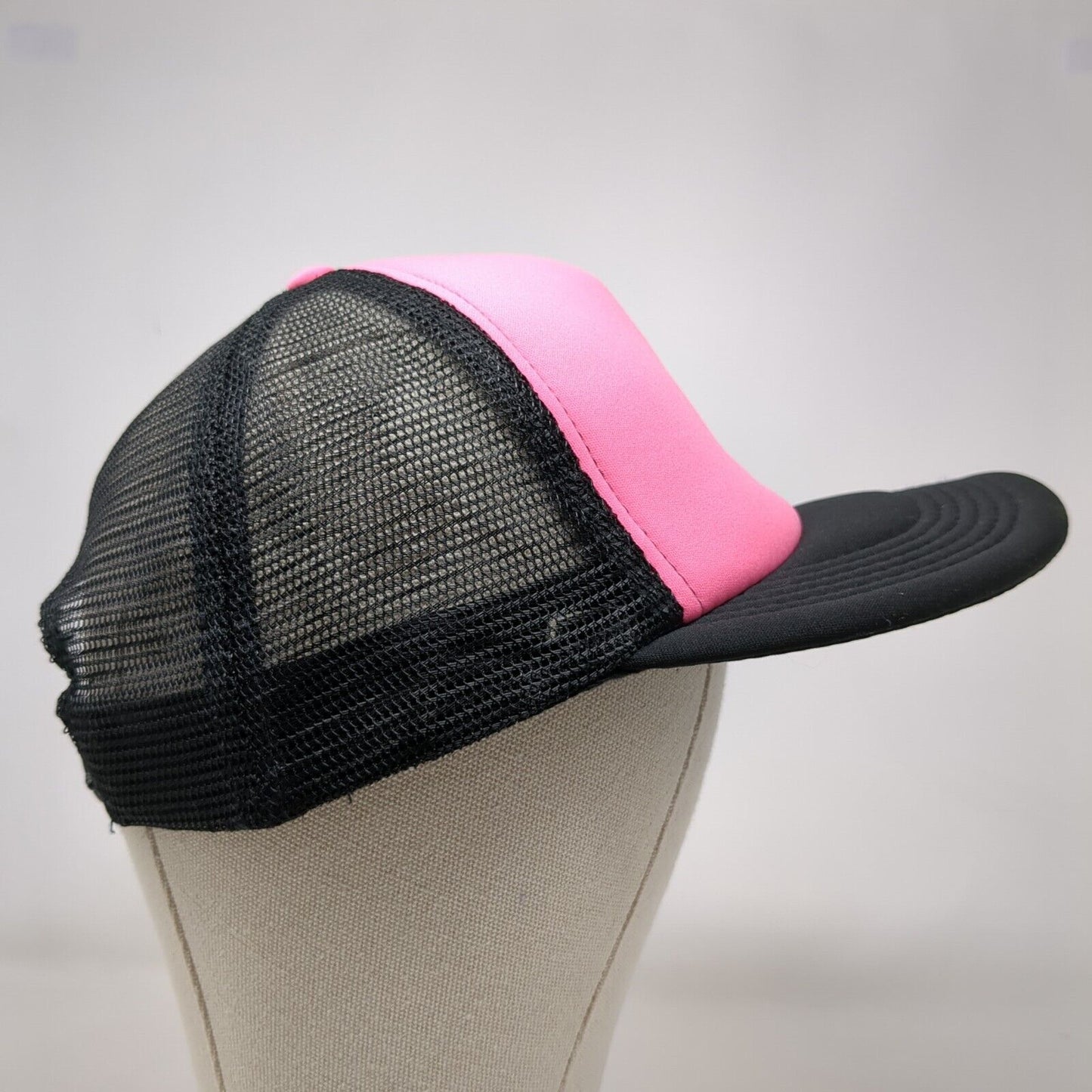 District Snapback Trucker Hat Multicolor OSFA Mesh Back Embroidered