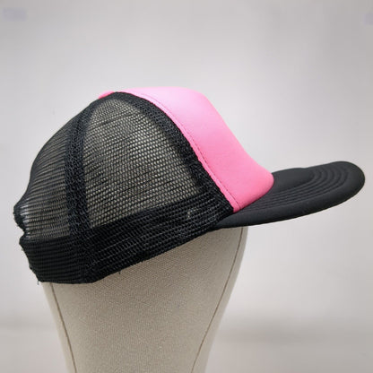 District Snapback Trucker Hat Multicolor OSFA Mesh Back Embroidered