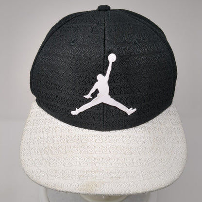 Air Jordan 23 Jumpman Youth Snapback Hat Black One Size Adjustable Polyester