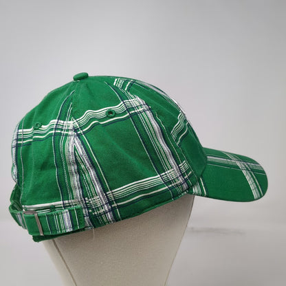 San Francisco Giants MLB '47 Brand Baseball Cap Green OS Plaid Slideback Hat