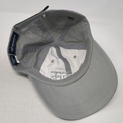 ahead Baseball Cap Gray One Size Dewar's ESTD 1846 Logo Embroidery Cotton Hat