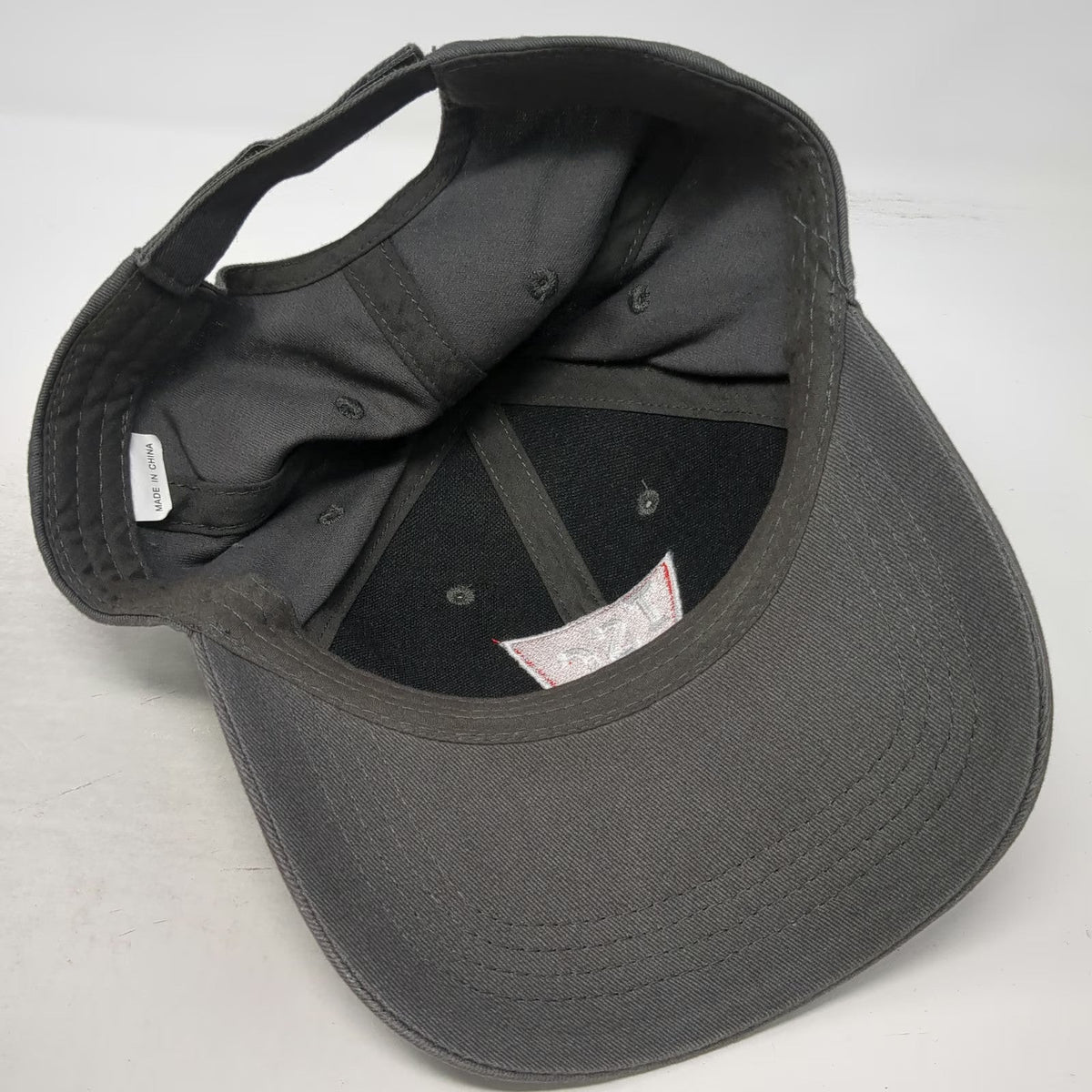 Tractor Supply Co Baseball Cap Gray One Size Strapback TSC Logo Embroidered Hat