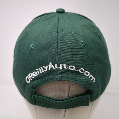 O'Reilly Auto Parts Green Baseball Cap One Size Hat Strapback Sandwich Bill
