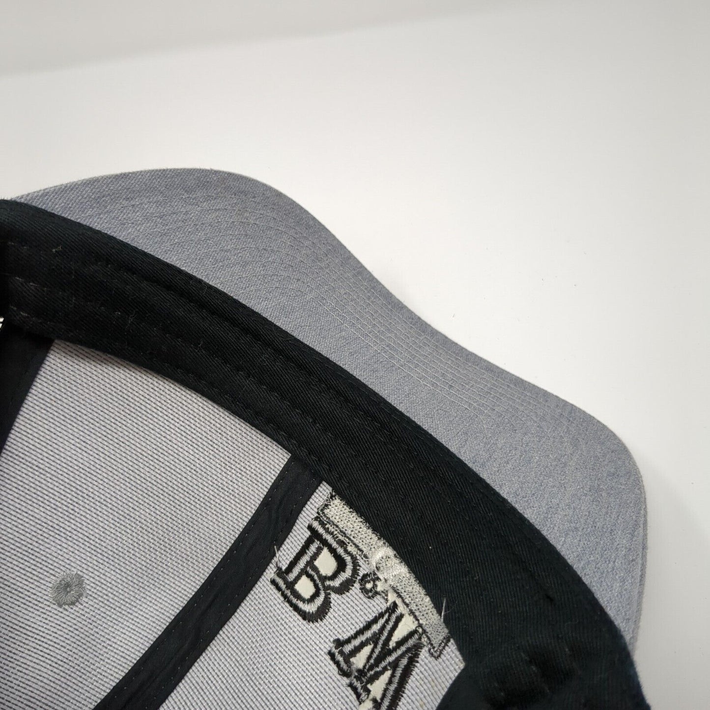 B&W Wrecker Service Snapback Trucker Hat Gray One Size Adjustable Port Authority