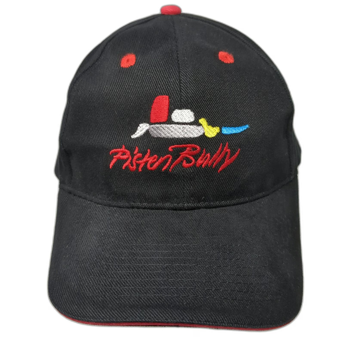 OTTO PistenBully Peterson Equipment Company Black Red Hat One Size Baseball Cap
