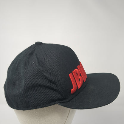 JBWKZ Snapback Hat Black One Size Adjustable Embroidered Flat Fitty