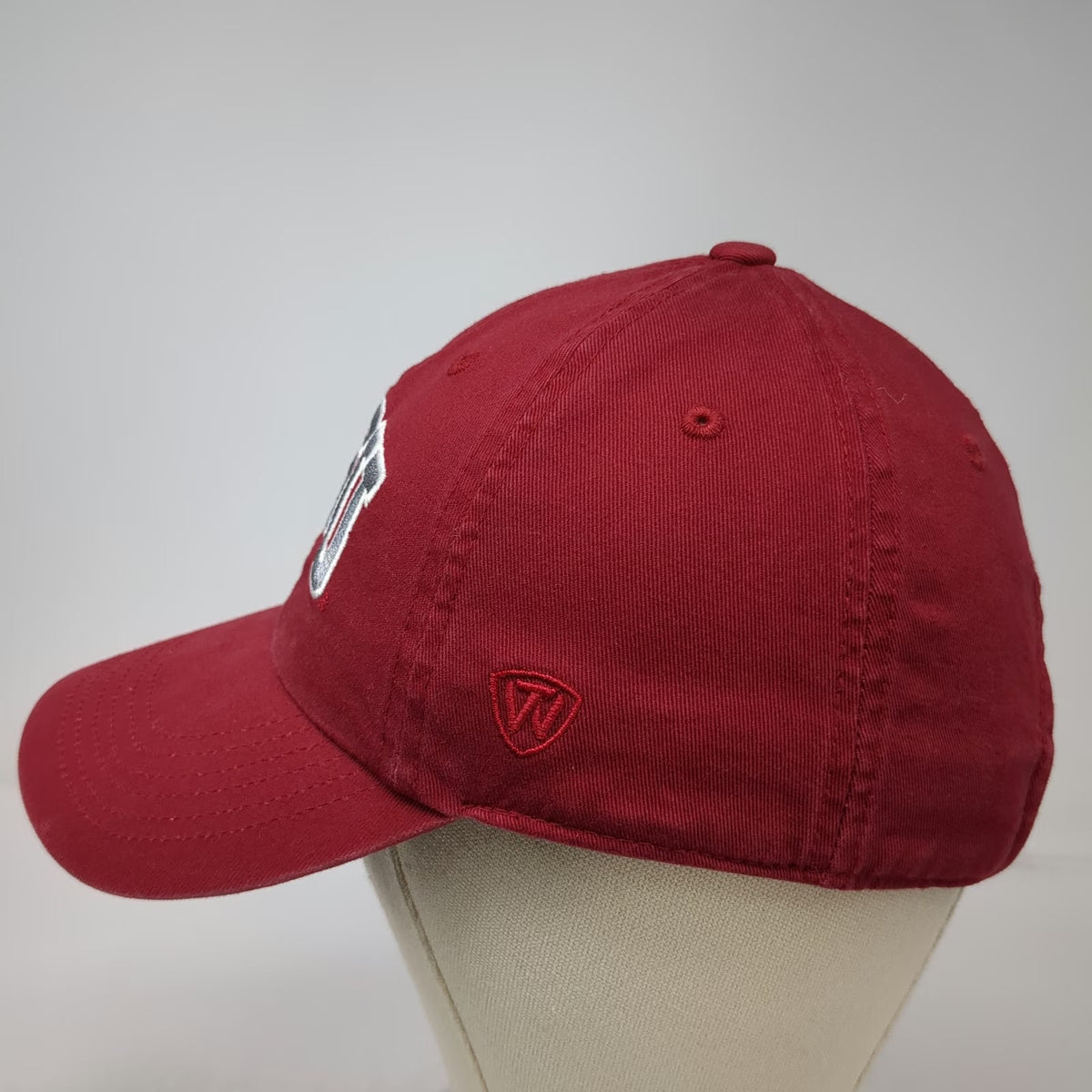 Washington State Cougars WSU NCAA Top of the World Red Cap One Size Slideback