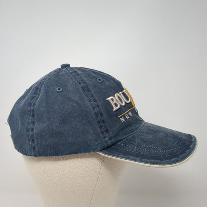 Bourbon Street New Orleans Strapback Hat Blue One Size Adjustable
