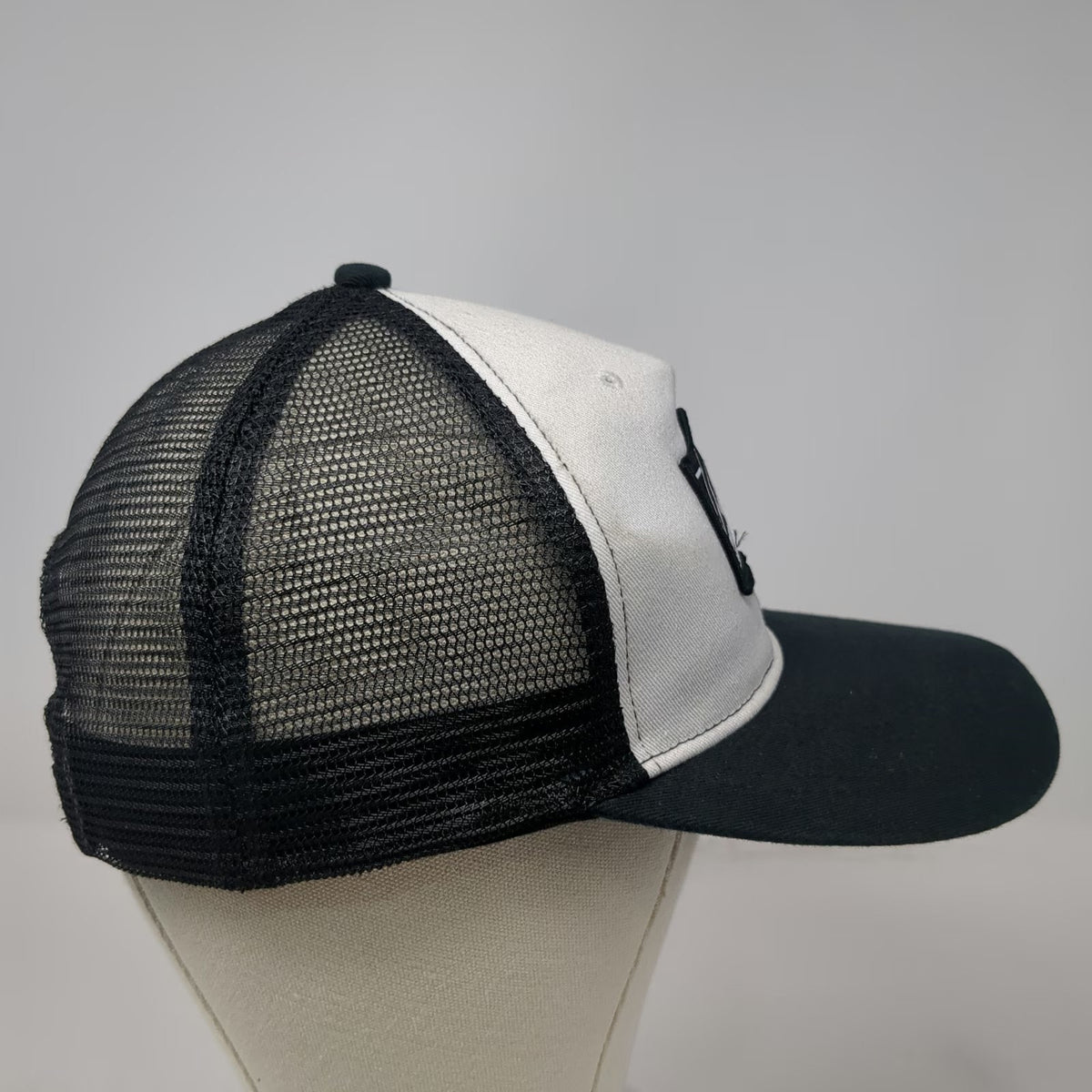 Lurking Class Trucker Hat Black One Size Skull Reaper Mesh Barbed Wire Tape