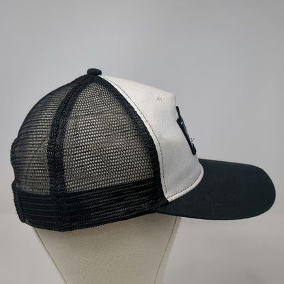 Lurking Class Trucker Hat Black One Size Skull Reaper Mesh Barbed Wire Tape