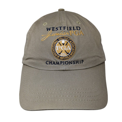 Westfield Junior PGA Championship Slideback Hat Tan One Size American Dry Goods