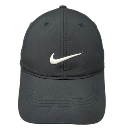 Nike Baseball Cap Black OSFM Legacy 91 Dri-FIT Strapback Hat Swoosh Sport Logo