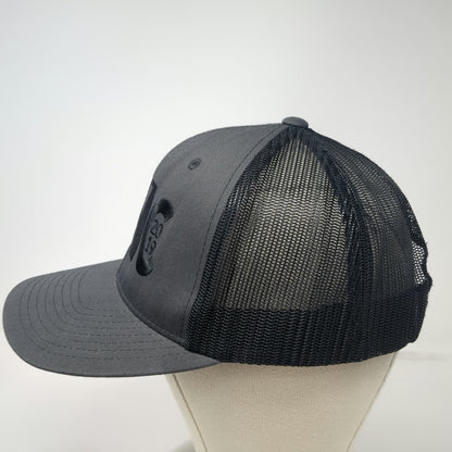 Yupoong Trucker Hat Gray One Size NYC Arizona 2019 Mesh Back Snapback Flat Brim
