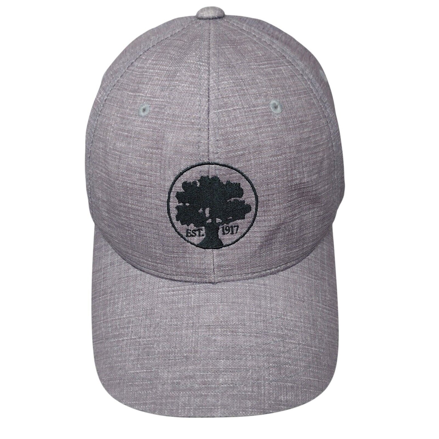 Adidas Climacool Fitted Hat Gray L/XL Embroidered Tree Vent Holes