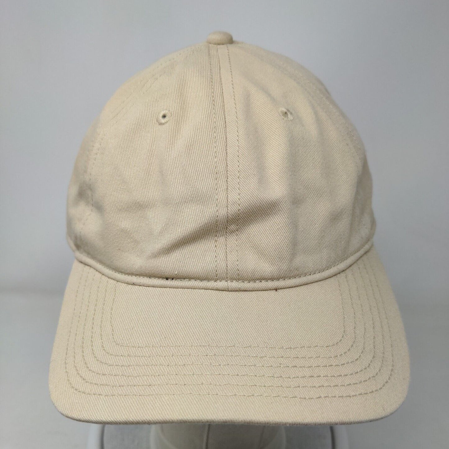 Hatiis Slideback Hat Tan Large Adjustable Paisley Lining 6 Panel Blank