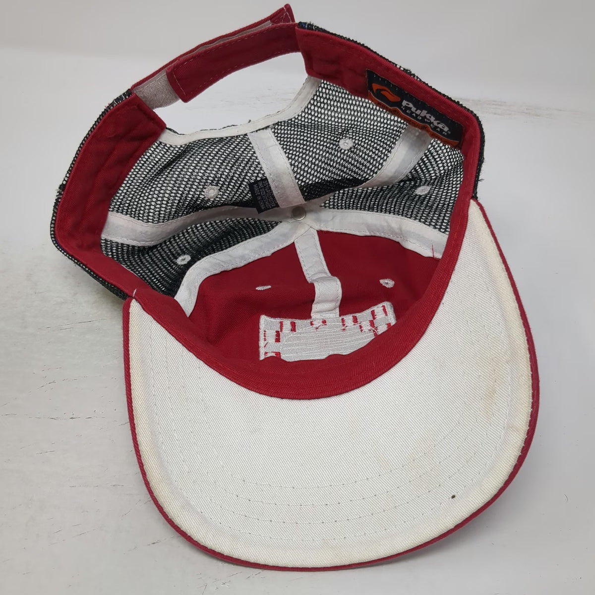 Pukka Baseball Cap Red One Size Tony Packos Cafe Pickles Peppers Toledo Ohio Hat