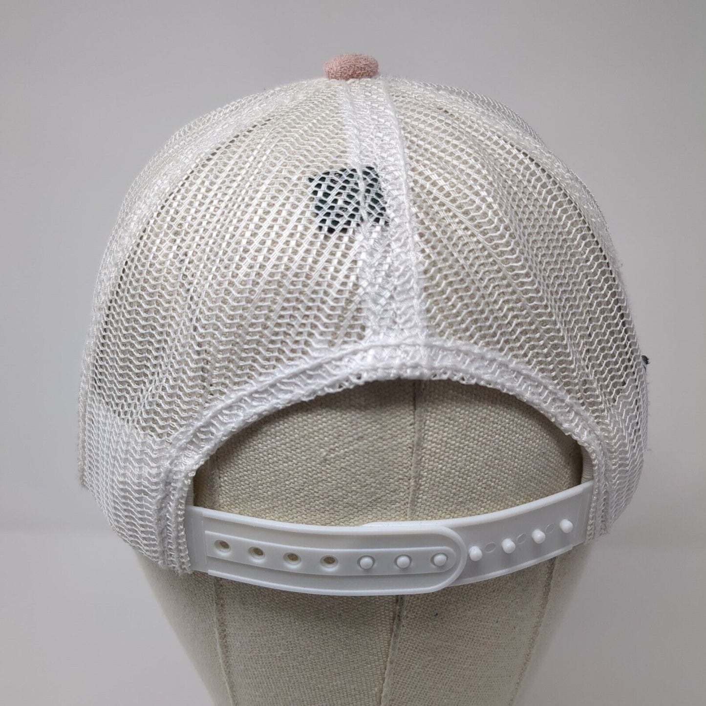 Yellowstone Snapback Trucker Hat Pink OSFA Adjustable Mesh Back Legacy Polyester