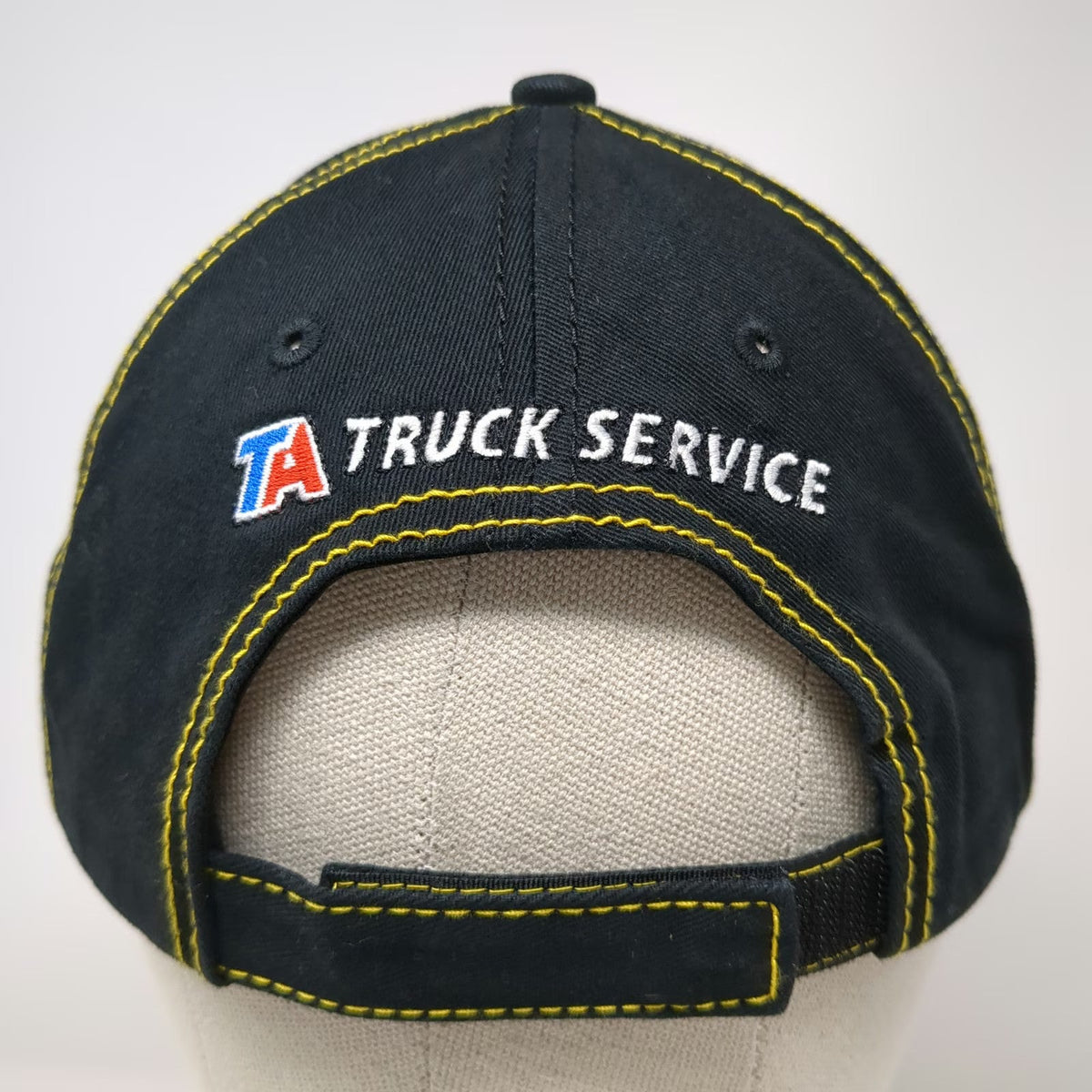 OTTO Baseball Cap Black One Size Mobil Delvac TA Truck Service Hat Diamond Plate