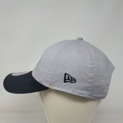 New Era Men's Slideback Hat Gray Size OSFM Embroidered Detroit Tigers Logo