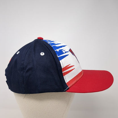 Wisconsin Timber Rattlers Strapback Hat Multi OS Adjustable Patriotic Sure-Dry