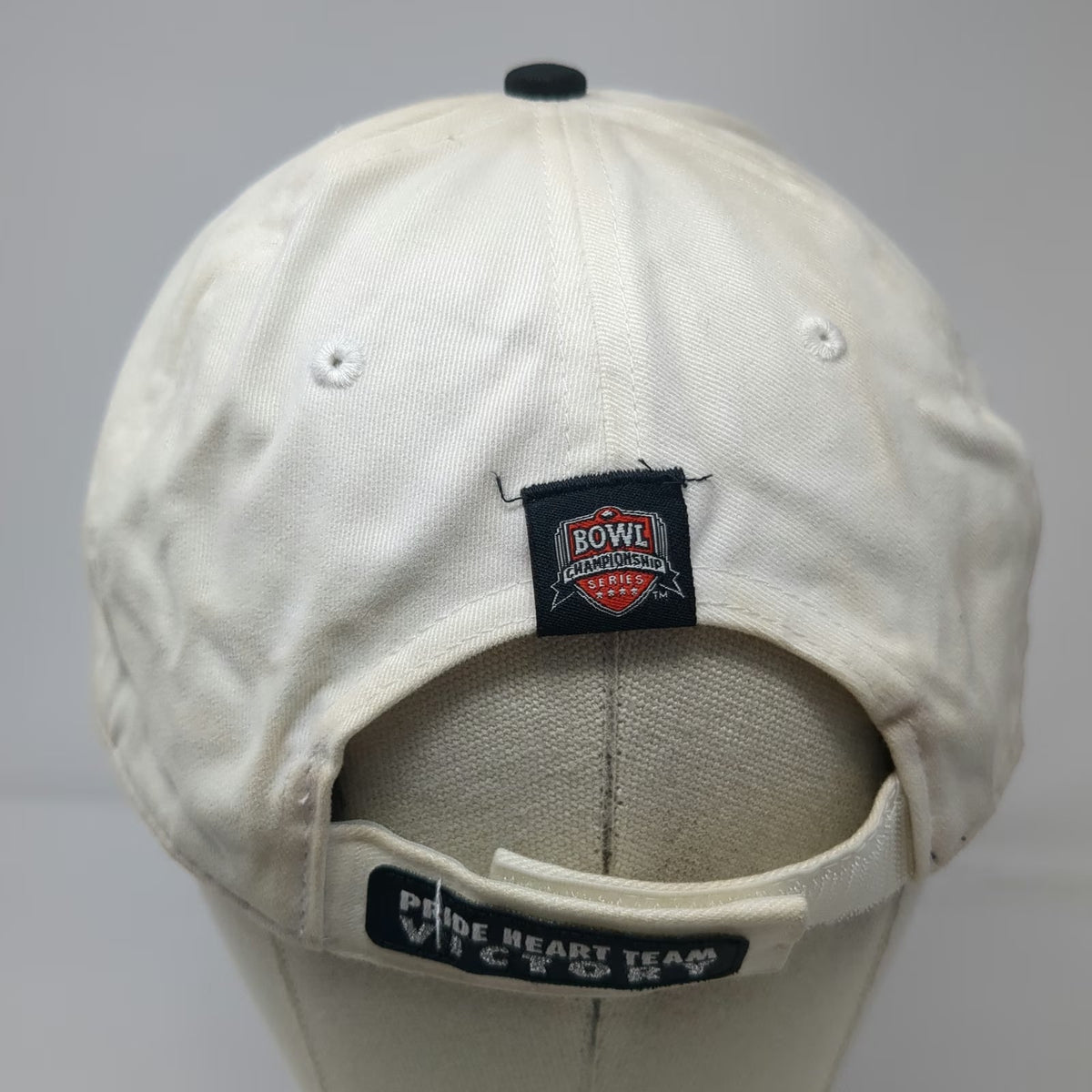 Nike NCAA Tostitos Fiesta Bowl Champions 2007 White One Size Hat Cap Silver