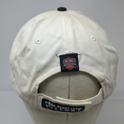 Nike NCAA Tostitos Fiesta Bowl Champions 2007 White One Size Hat Cap Silver
