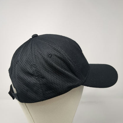 Wawa Baseball Cap Black One Size All Over Mesh Embroidered Logo Strapback Hat