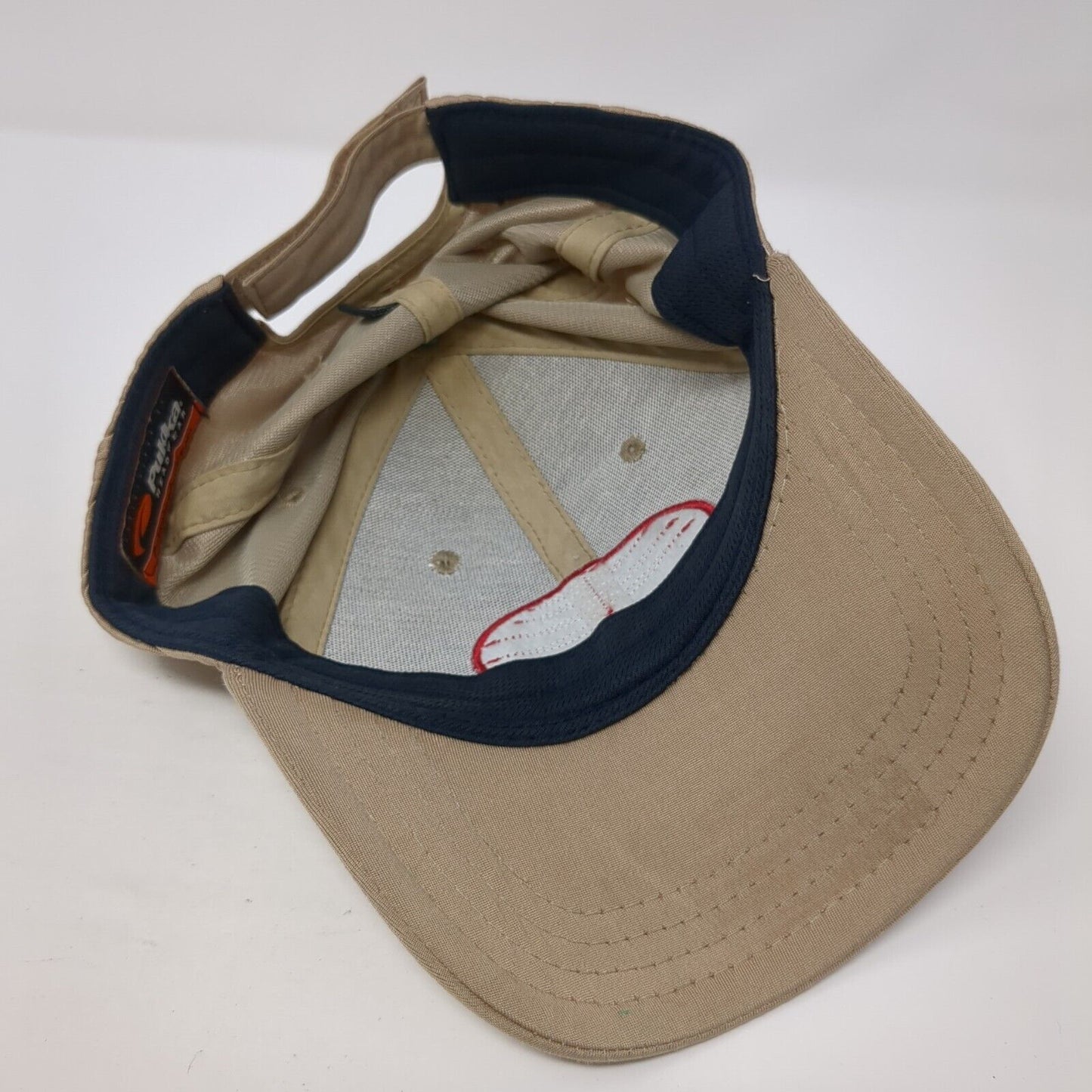 Army Navy Country Club Strapback Hat Tan One Size Adjustable Pukka