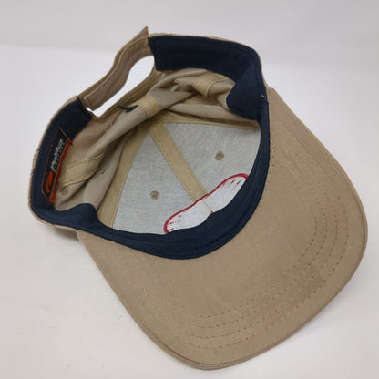 Army Navy Country Club Strapback Hat Tan One Size Adjustable Pukka