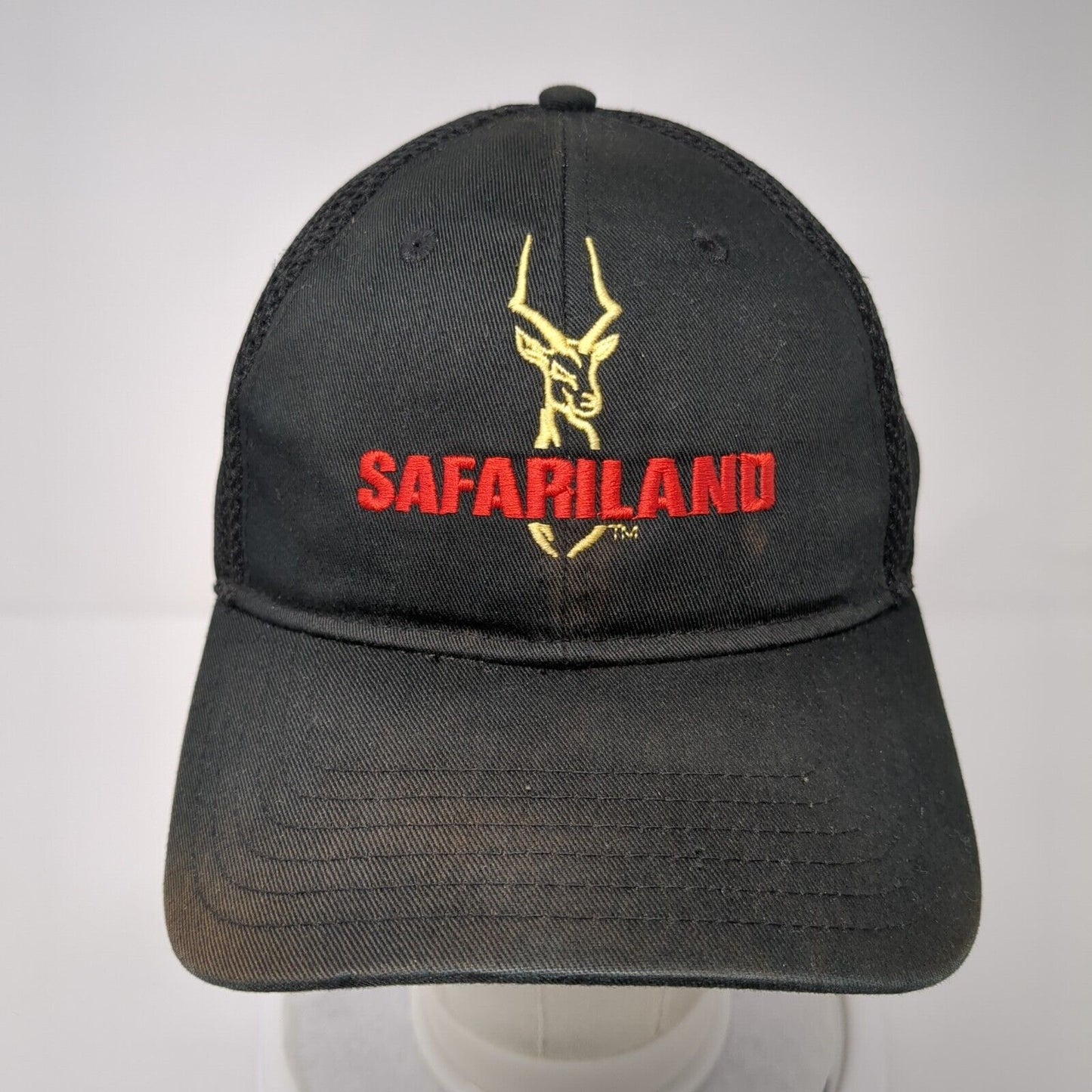 Safariland Strapback Mesh Back Hat Black One Size Embroidered Otto