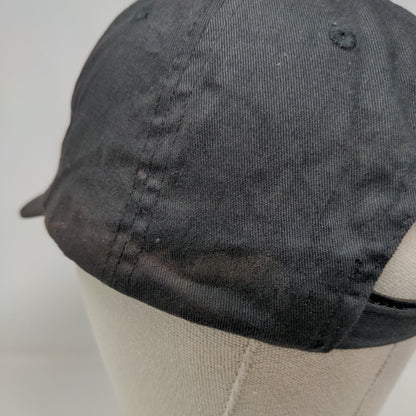 Quazzi Stellar Strapback Hat Black OSFA Embroidered Adjustable Hit Wear