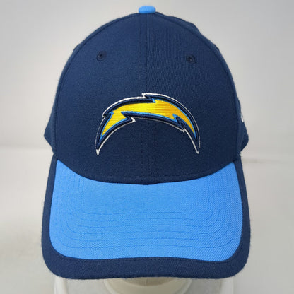 Los Angeles Chargers NFL New Era Blue Cap L 39THIRTY Stretch Fit Two Tone Hat