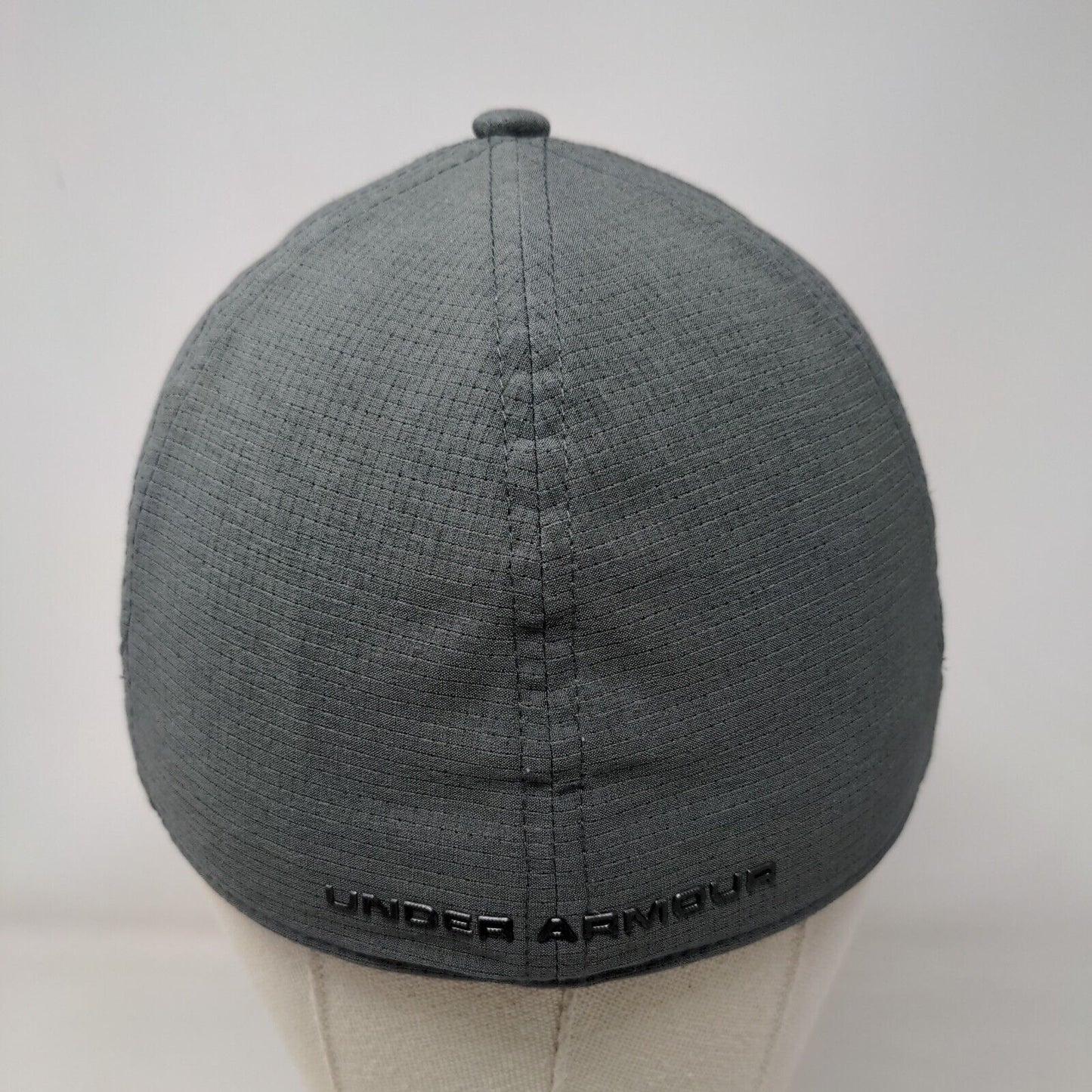 Under Armour Fitted Hat Gray One Size Lightweight Breathable 6 Panel