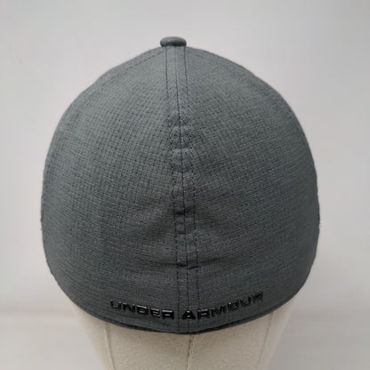 Under Armour Fitted Hat Gray One Size Lightweight Breathable 6 Panel