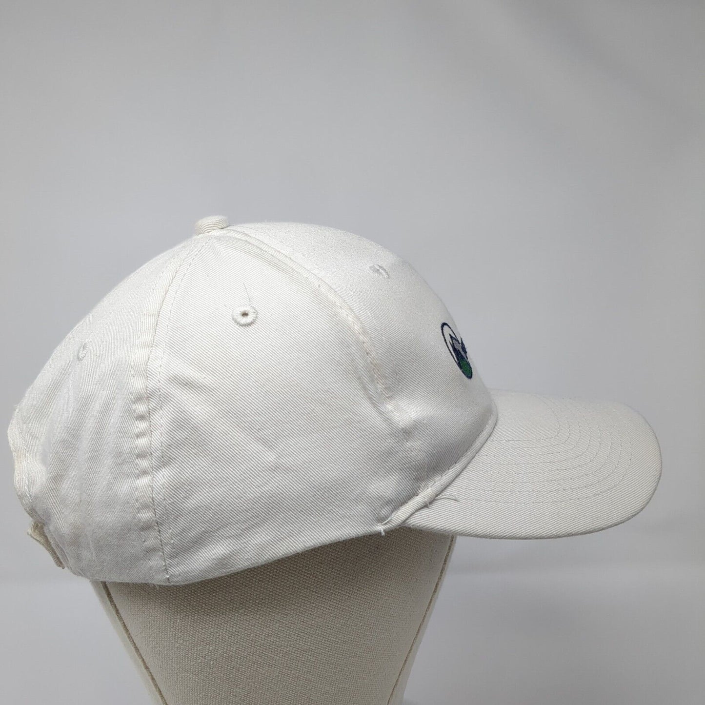 Idaho Western Inc. Strapback Hat White OS Adjustable Embroidered Port & Company