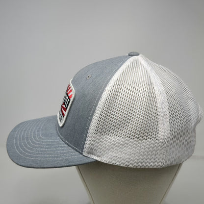 Richardson Trucker Hat Gray One Size Yee Yee Apparel Co Mesh Back Snapback Patch