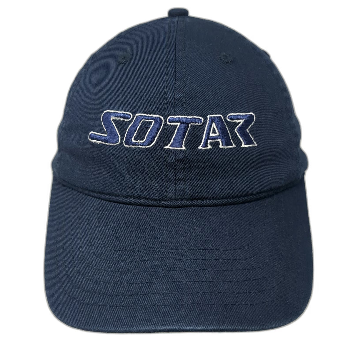 fahrenheit flex Baseball Cap Blue M SOTAR Embroidered Logo Flexfit Hat