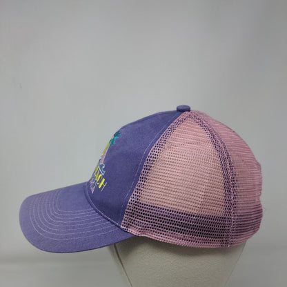 South Beach Miami Florida Strapback Trucker Hat Multi One Size Mesh Back