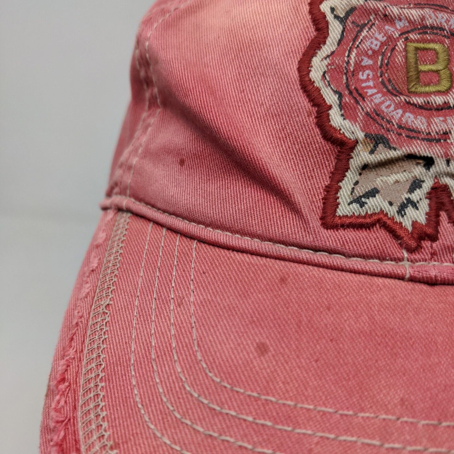 Jim Beam Racing Men's Slideback Hat Red OSFA Robby Gordon Motorsports Logo
