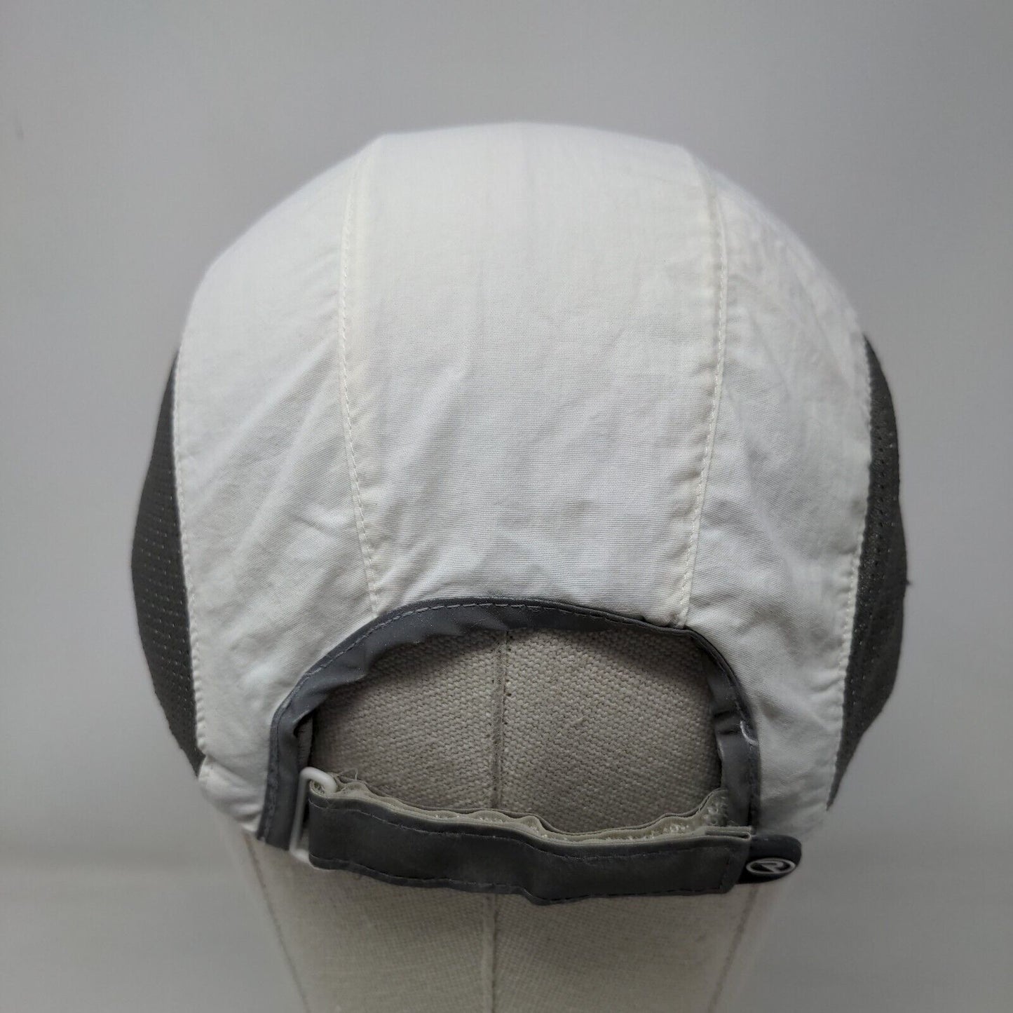 Richardson 150 Strapback 5 Panel Hat White One Size Colorblock Running