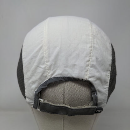 Richardson 150 Strapback 5 Panel Hat White One Size Colorblock Running