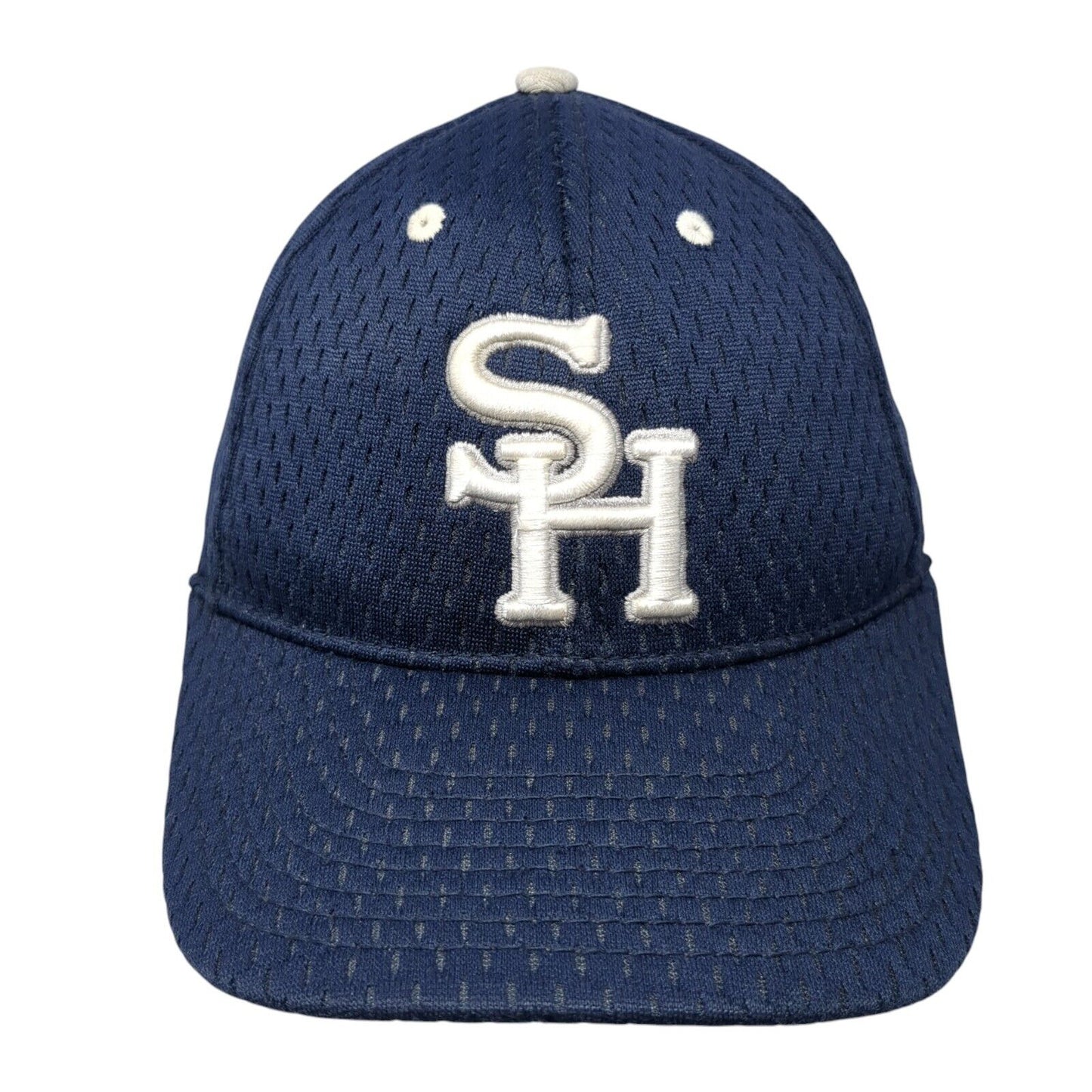 SH Fitted Hat Blue Size 7 Lightweight Breathable Embroidered The Game Pro