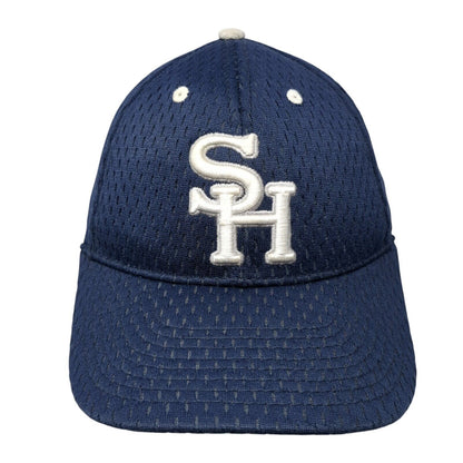 SH Fitted Hat Blue Size 7 Lightweight Breathable Embroidered The Game Pro