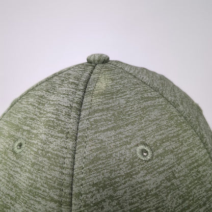 Under Armour Baseball Cap Green L Fitted Heathered Performance Curved Brim hat