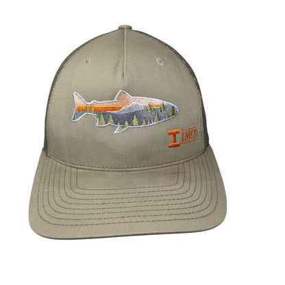 IMCO Fish Snapback Mesh Back Trucker Hat Multi One Size Richardson