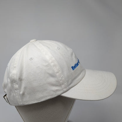 Better Than I Deserve Slideback Hat White One Size Adjustable Yupoong