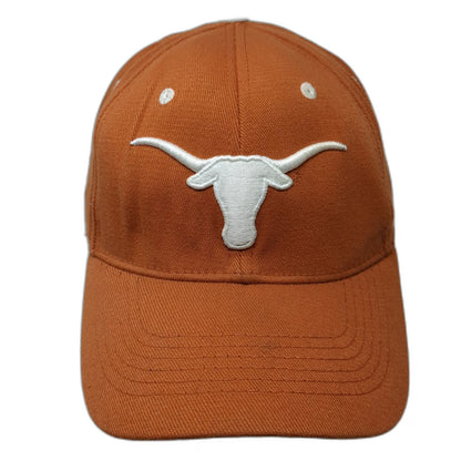 Top of the World Texas Longhorns NCAA Baseball Cap Brown OS Stretch Fit Hat