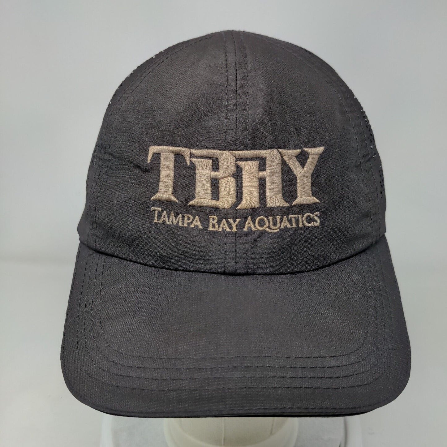 TBAY Tampa Bay Aquatics Strapback Hat Black OSFA Embroidered Hit Wear